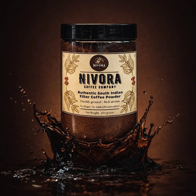 Nivora coffee jar